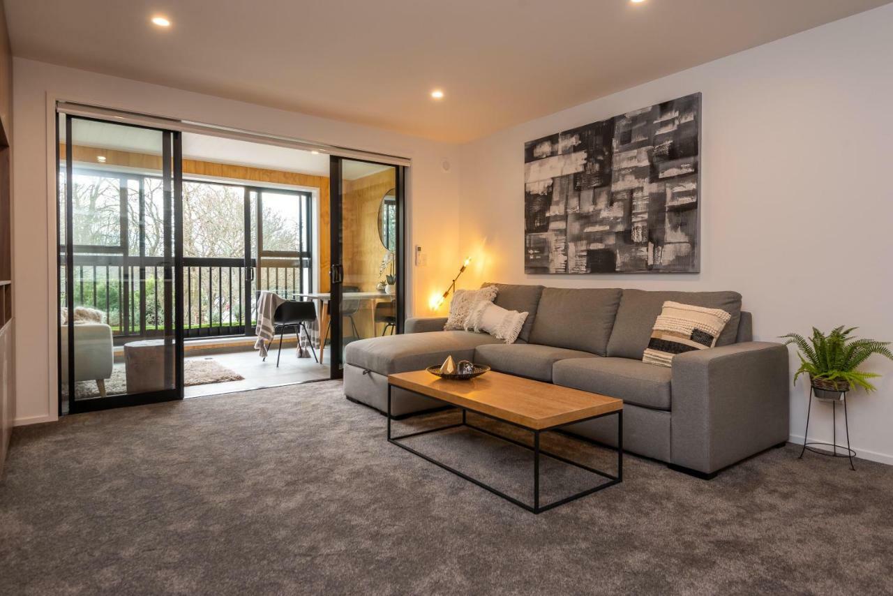 Ferienwohnung Penthouse With Park View Christchurch Exterior foto
